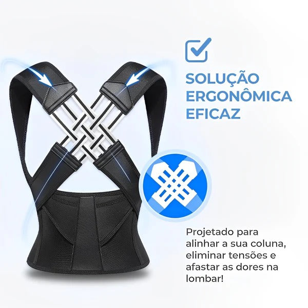 CORRETOR POSTURAL UNISSEX COM VELCRO